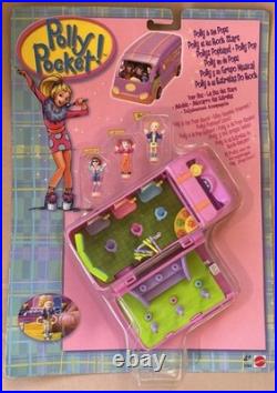 Vintage Polly Pocket POLLY & the POPS TOUR BUS 1998 BLUEBIRD New & Sealed