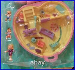 Vintage Polly Pocket Perfect Playroom Pink Compact 1994, Sealed On Card