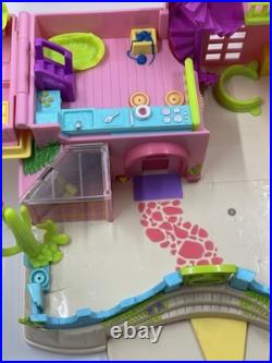 Vintage Polly Pocket Pet land Hacienda Ranch With Figures And Animals