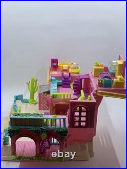 Vintage Polly Pocket Pet land Hacienda Ranch With Figures And Animals