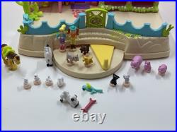 Vintage Polly Pocket Pet land Hacienda Ranch With Figures And Animals