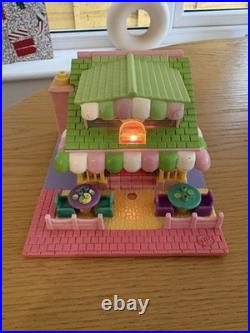 Vintage Polly Pocket Pizzeria Variation Green Lights Playset Bluebird Rare