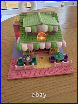 Vintage Polly Pocket Pizzeria Variation Green Lights Playset Bluebird Rare