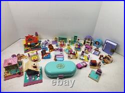 Vintage Polly Pocket Play Sets Lot Bluebird 1990's Used Condition Read