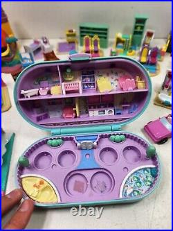 Vintage Polly Pocket Play Sets Lot Bluebird 1990's Used Condition Read