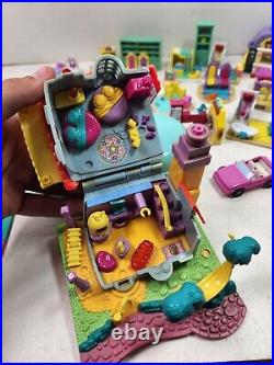 Vintage Polly Pocket Play Sets Lot Bluebird 1990's Used Condition Read