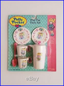 Vintage Polly Pocket Play Tea Party Set NIP