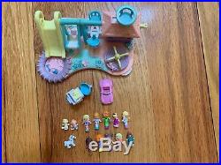 Vintage Polly Pocket Playset Compact Figure Accessories Lot Bluebird