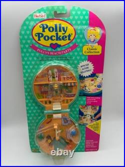 Vintage Polly Pocket Polly's Beach Party Playset 100% Complete SEALED UNOPENED