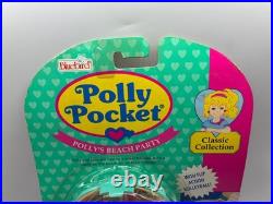 Vintage Polly Pocket Polly's Beach Party Playset 100% Complete SEALED UNOPENED