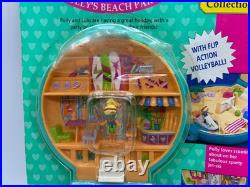 Vintage Polly Pocket Polly's Beach Party Playset 100% Complete SEALED UNOPENED