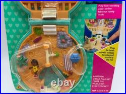 Vintage Polly Pocket Polly's Beach Party Playset 100% Complete SEALED UNOPENED