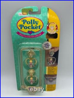 Vintage Polly Pocket Polly's Golden Dream Necklace Playset 100% Complete SEALED