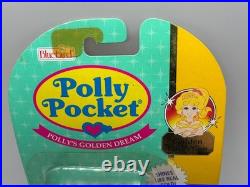 Vintage Polly Pocket Polly's Golden Dream Necklace Playset 100% Complete SEALED