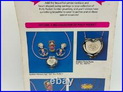 Vintage Polly Pocket Polly's Golden Dream Necklace Playset 100% Complete SEALED