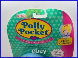 Vintage Polly Pocket Polly's Ice Skating Day Playset 100% Complete SEALED MOC