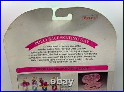 Vintage Polly Pocket Polly's Ice Skating Day Playset 100% Complete SEALED MOC