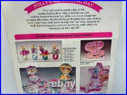 Vintage Polly Pocket Polly's Ice Skating Day Playset 100% Complete SEALED MOC