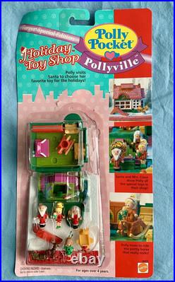 Vintage Polly Pocket Pollyville Holiday Toy Shop