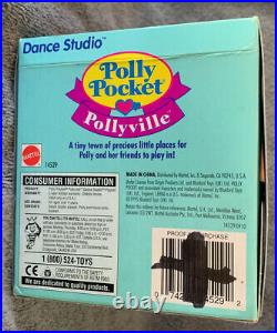 Vintage Polly Pocket Pollyville Mattel-Bluebird Dance Studio 1995 NEW Sealed NIB