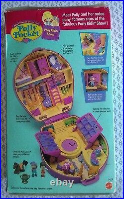 Vintage Polly Pocket Pony Show 1995 Brand New, Complete and Sealed