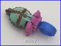 Vintage Polly Pocket Pretty Egg Surprise Ring 1995 Euc