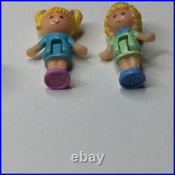 Vintage Polly Pocket Pretty Hair Playset COMPLETE MINT Bluebird + Puppy Compact