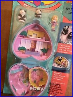 Vintage Polly Pocket Pretty Pandas Pet Parade Collection Brand New Collectible