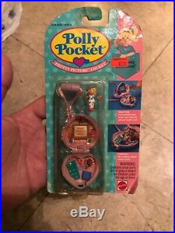 Vintage Polly Pocket Pretty Picture Locket NEW Keepsake Collection Compact 1993