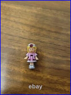 Vintage Polly Pocket Pretty Present Locket Complete (Blue Bird, 1992)