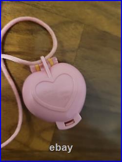 Vintage Polly Pocket Pretty Present Locket Complete (Blue Bird, 1992)