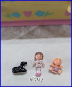 Vintage Polly Pocket Pyjama Party Dressing Table Vanity 1990 Original box