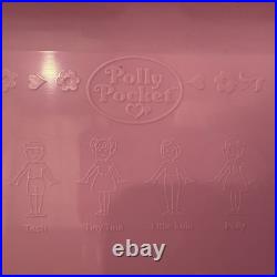 Vintage Polly Pocket Rare 1990 Writing Carry Case Playset Near Complete