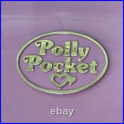 Vintage Polly Pocket Rare 1990 Writing Carry Case Playset Near Complete