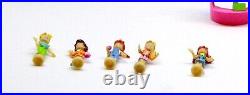 Vintage Polly Pocket Rides'n Surprises Fun Fair figures Toys play set