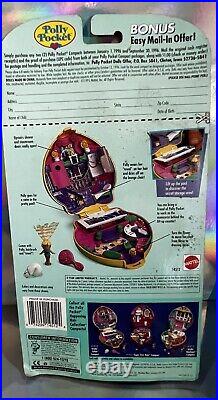 Vintage Polly Pocket STYLIN' SALON HAPPENIN' HAIR NEW SEALED MOC Bluebird Toys