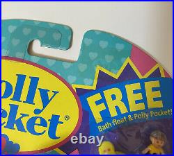 Vintage Polly Pocket Slumber Party Fun Playset With Bonus Float & Doll Sealed