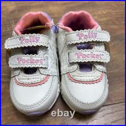 Vintage Polly Pocket Sneakers Shoes Toddler Size 5 NEW Straps Doll 1996