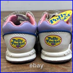 Vintage Polly Pocket Sneakers Shoes Toddler Size 5 NEW Straps Doll 1996