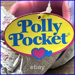 Vintage Polly Pocket Sneakers Shoes Toddler Size 5 NEW Straps Doll 1996