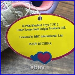 Vintage Polly Pocket Sneakers Shoes Toddler Size 5 NEW Straps Doll 1996