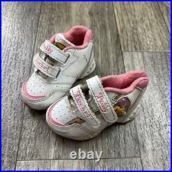 Vintage Polly Pocket Sneakers Shoes with Doll Toddler Size 3 Cute Very Rare