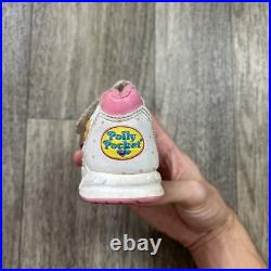 Vintage Polly Pocket Sneakers Shoes with Doll Toddler Size 3 Cute Very Rare