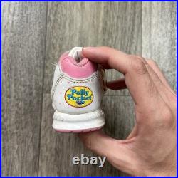 Vintage Polly Pocket Sneakers Shoes with Doll Toddler Size 3 Cute Very Rare