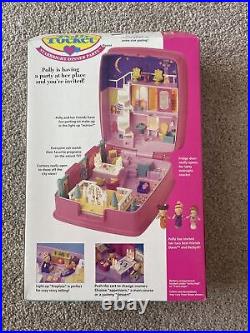 Vintage Polly Pocket Starbright Dinner Party Light-Up Bluebird Playset 1994 New