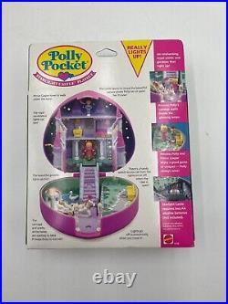 Vintage Polly Pocket Starlight Castle 1993 Bluebird Lighted COMPLETE