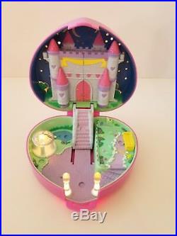 Vintage Polly Pocket Starlight Castle Complete with Figures and Box