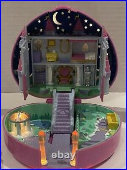 Vintage Polly Pocket Starlight Castle IN OPEN-BOX Extremely Rare! Nice Box Clean