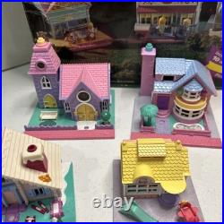Vintage Polly Pocket Superset Pollyville Bluebird Magical Miniature Town 1994