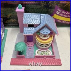 Vintage Polly Pocket Superset Pollyville Bluebird Magical Miniature Town 1994
